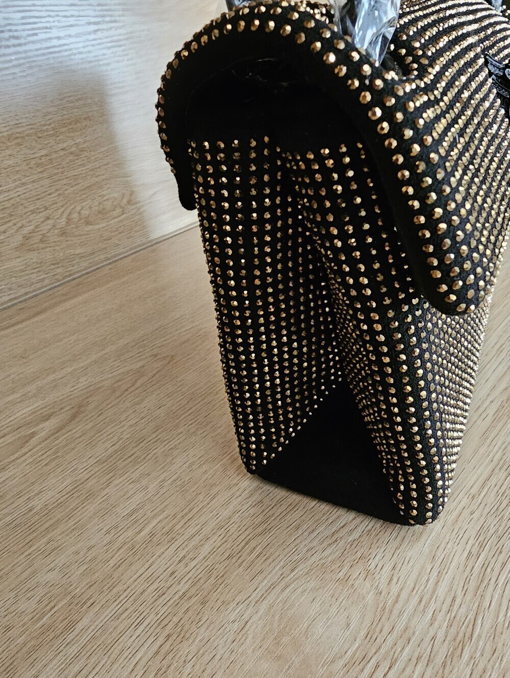 Kurt Geiger Mini Fabric Drench Kesington Bag. - Picture 7 of 14